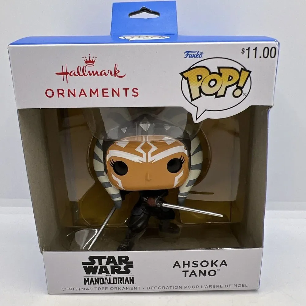 2024 Hallmark Funko POP! Star‎ Wars Mandalorian Ahsoka Tano Christmas Ornament